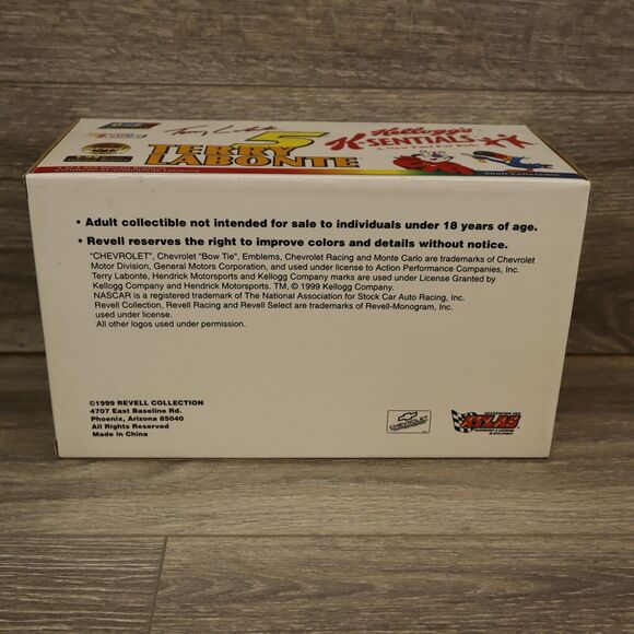 TERRY LABONTE 1999 KELLOGG'S K-SENTIALS #5 REVELL COLLECTION 1:24 CHEVY 1/4008 - Picture 6 of 12